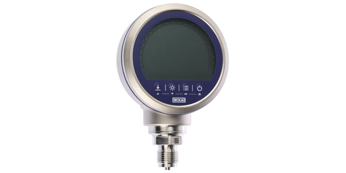 Product image for WIKA Bottom Entry Digital Pressure Gauge, CPG1500