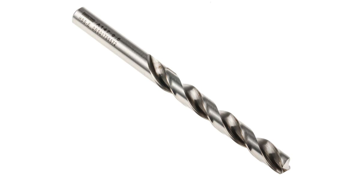 Product image for 9.5MM HSS-E S/STEEL JOBBER DRILL (PK 5)