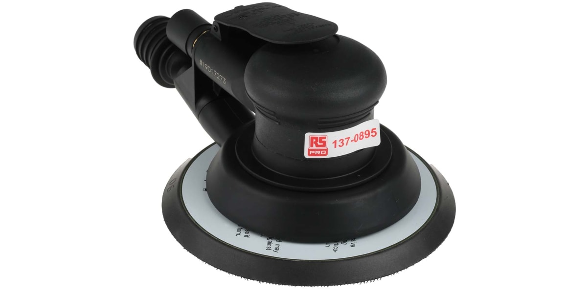 Product image for RS PRO 152.4mm Orbital Sander, 1/4in Air Inlet, 12000rpm