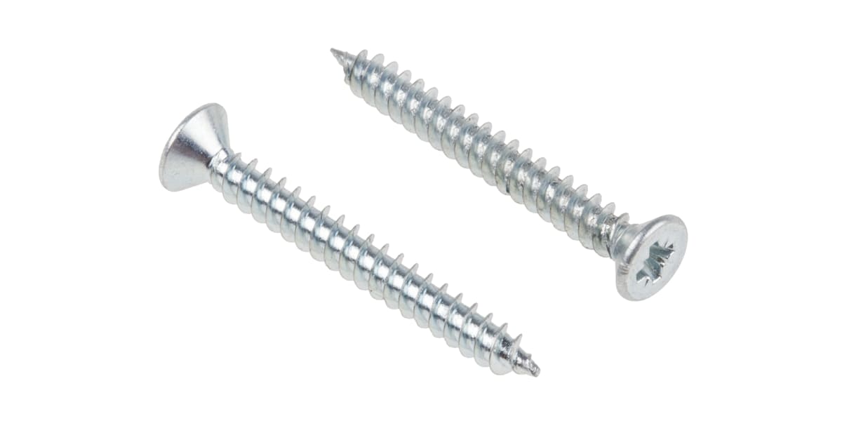 Product image for 4x1 POZI TWINTHREAD WSCREW ZINC PLATED