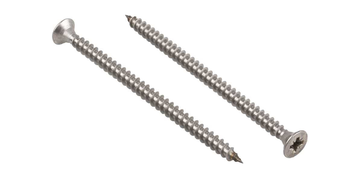 Product image for 6.0X100 POZI CSK  WOODSCREW A2 SS