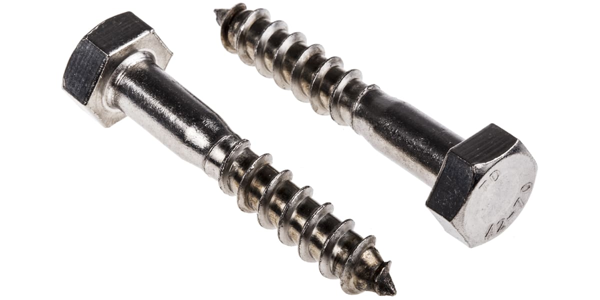 Product image for M10X60 HEX HD COACH SCREW A2 SS