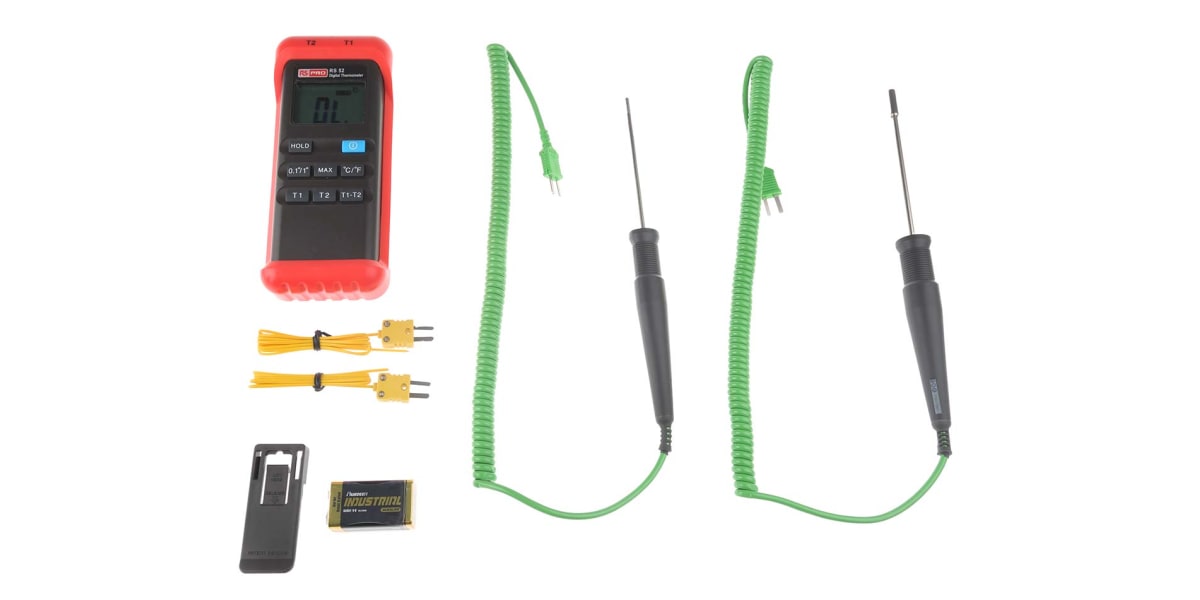 Product image for RS52 Thermometer with Probes