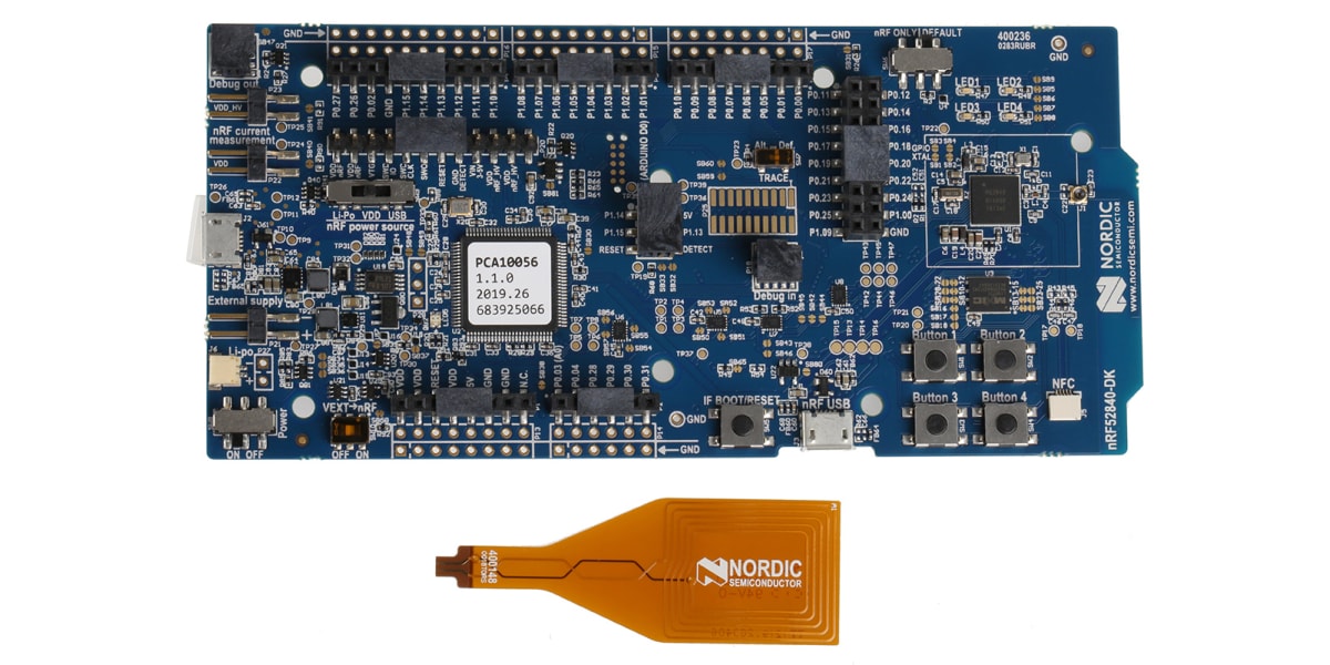 Product image for RF DEVELOPMENT KIT FOR NRF52840 SOC