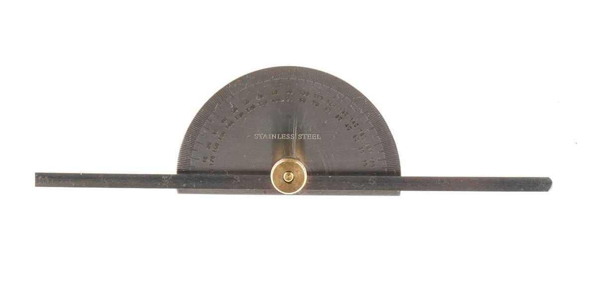 Product image for Protractor with depth gauge