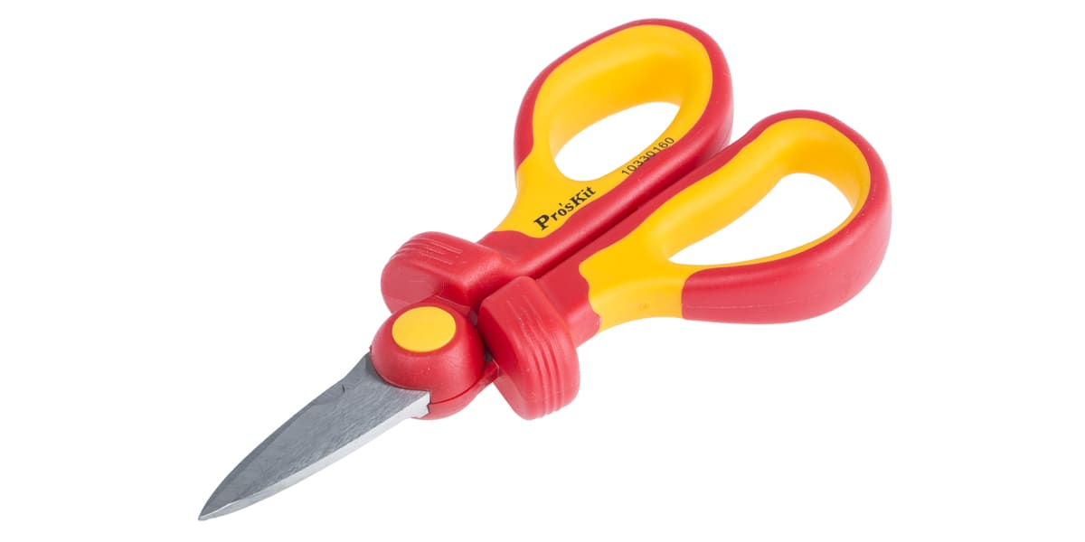 Product image for VDE Insulated Electrician Scissors 160mm