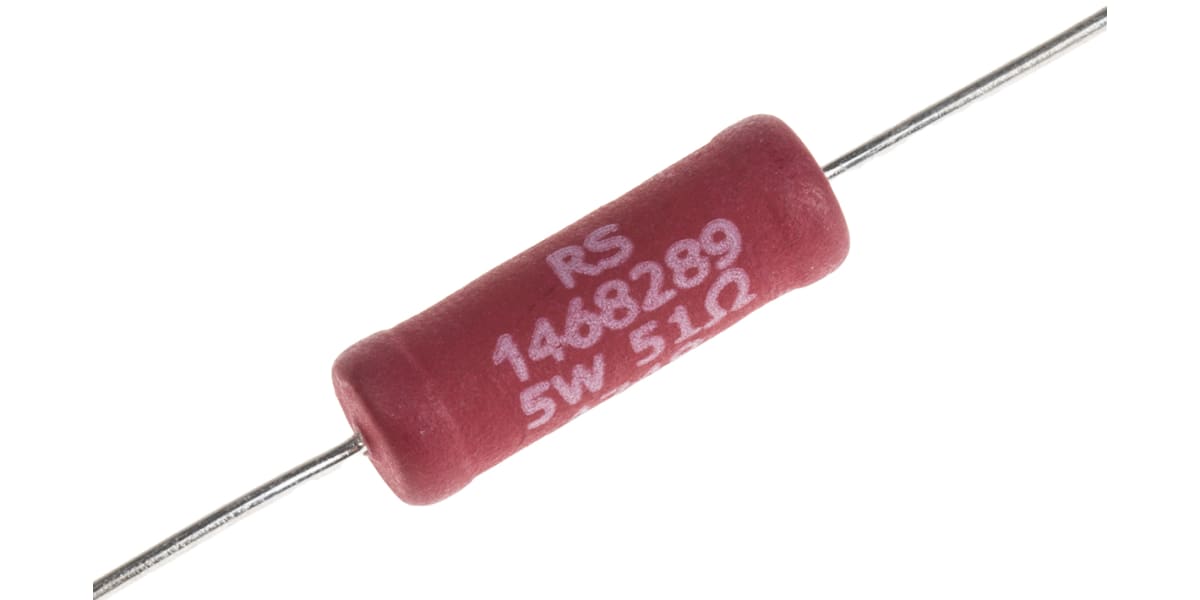 Product image for Resistor Axial Wirewound 5W 51R