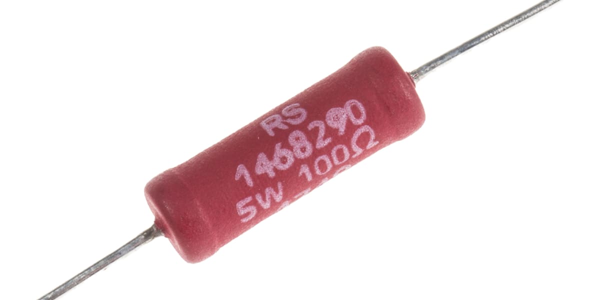 Product image for Resistor Axial Wirewound 5W 100R