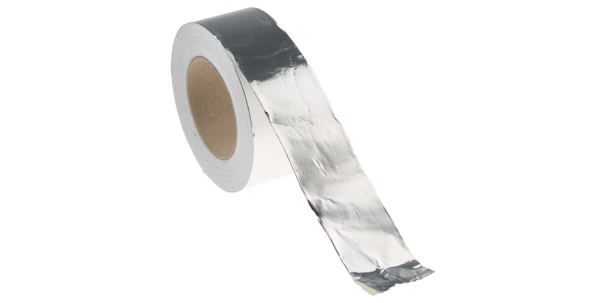 Product image for RS Pro 50 micron foil tape 50mm x 50m