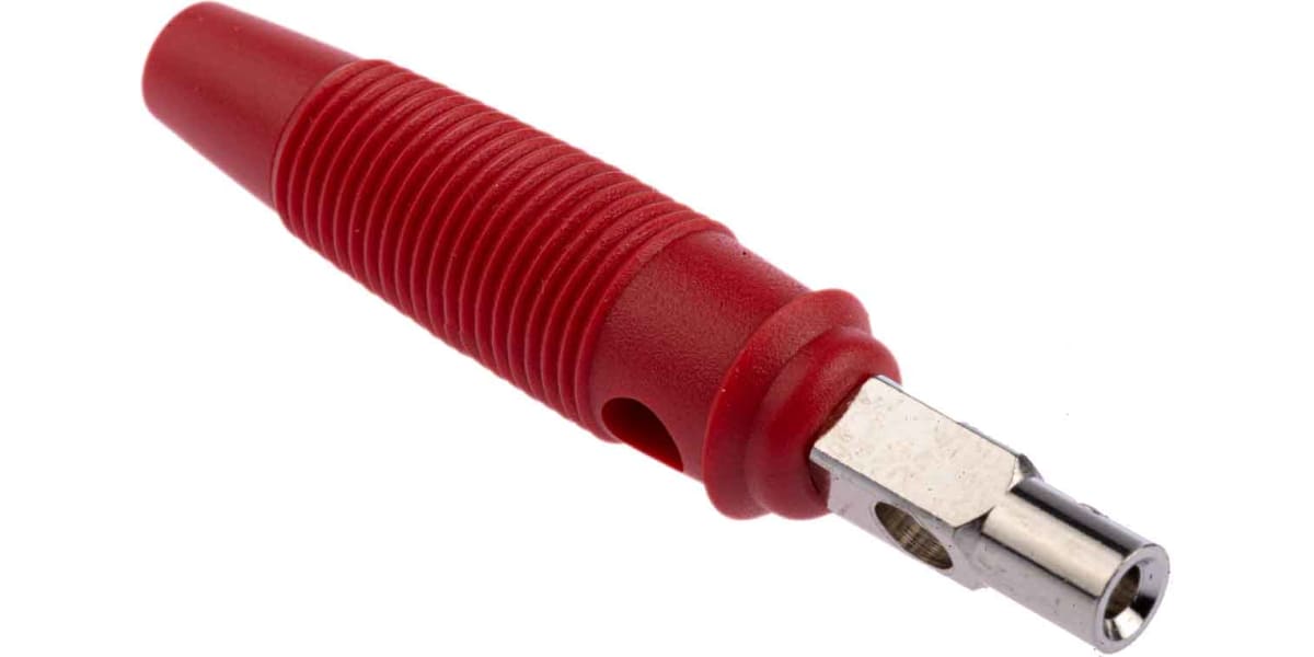 Product image for PLUG 4MM VQ20 RED