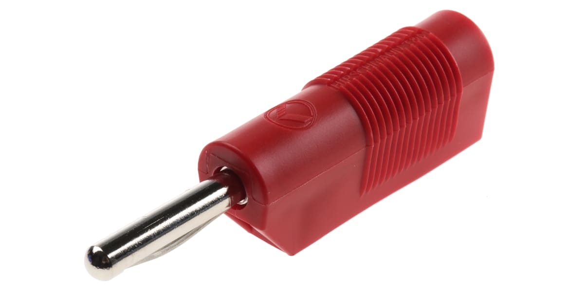 Product image for PLUG 4MM VSB20 RED