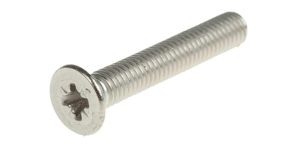 Product image for A4 s/steel cross csk head screw,M5x30mm