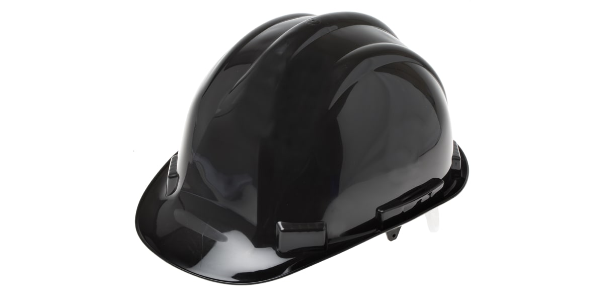 Black safety sale hat