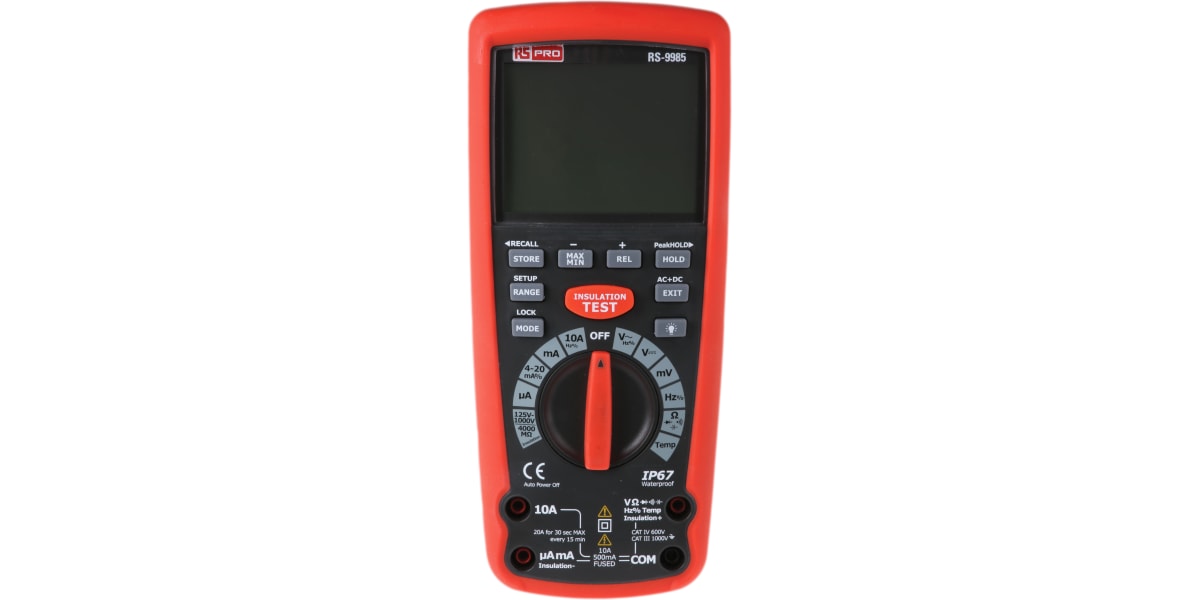 Product image for Insulation Tester with Multimeter