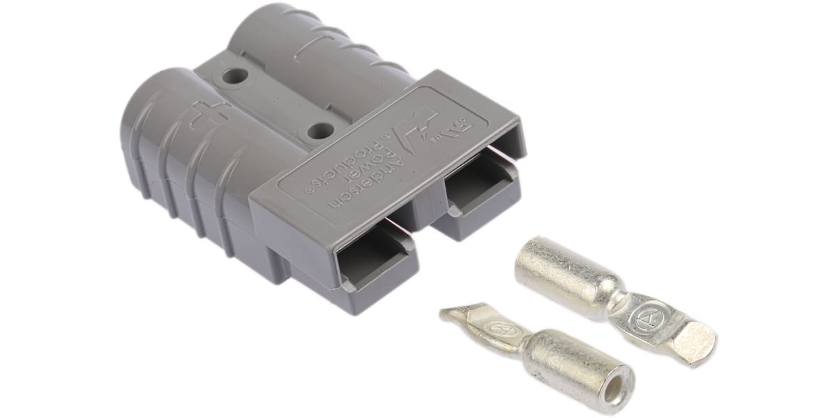 Product image for GREY 120A HEAVY DUTY CONNECTOR 6MM2