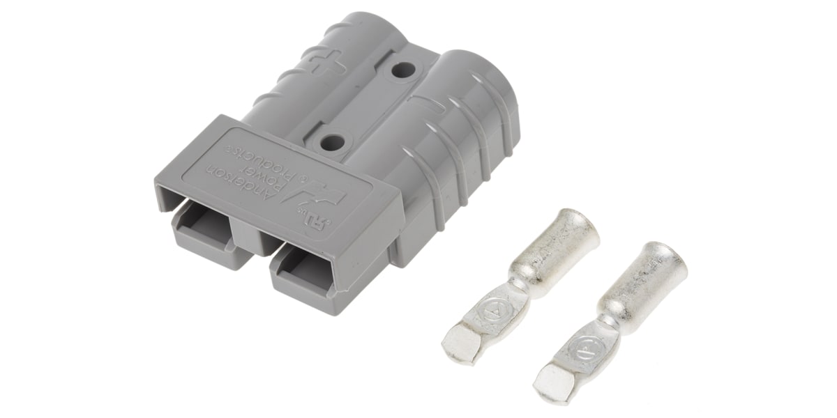 Product image for GREY 120A HEAVY DUTY CONNECTOR 10MM2