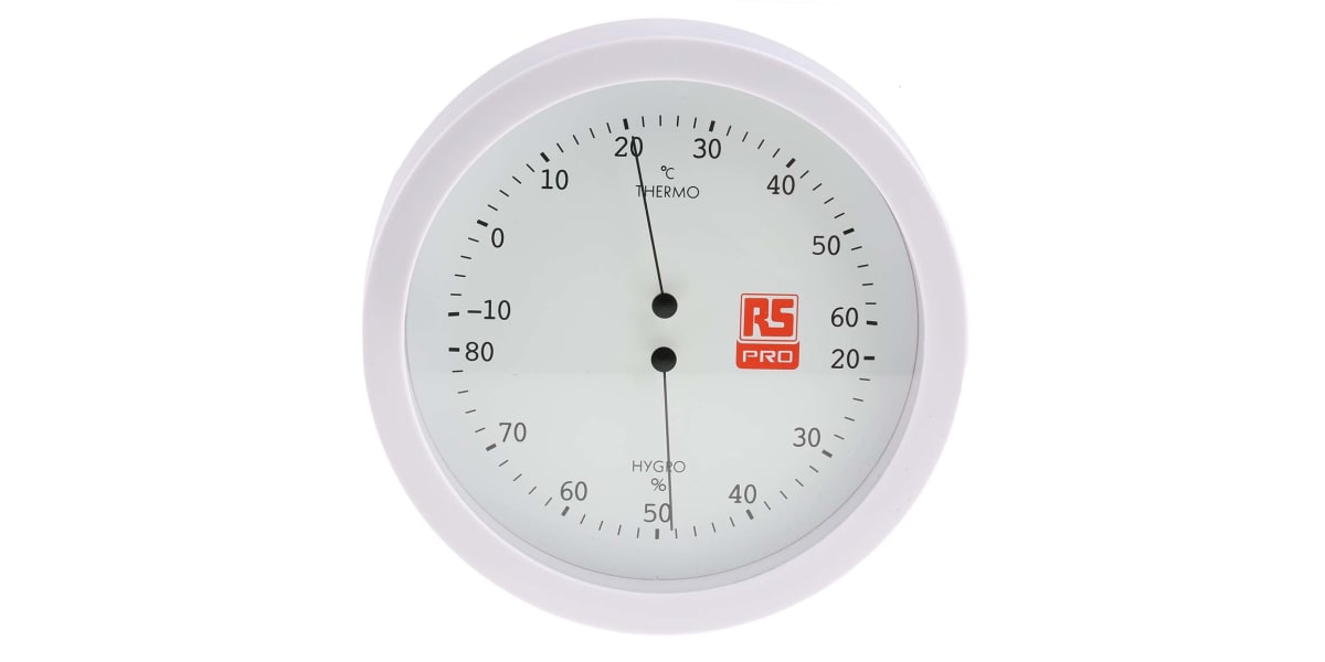 Product image for RS PRO Analogue thermometer/hygrometer