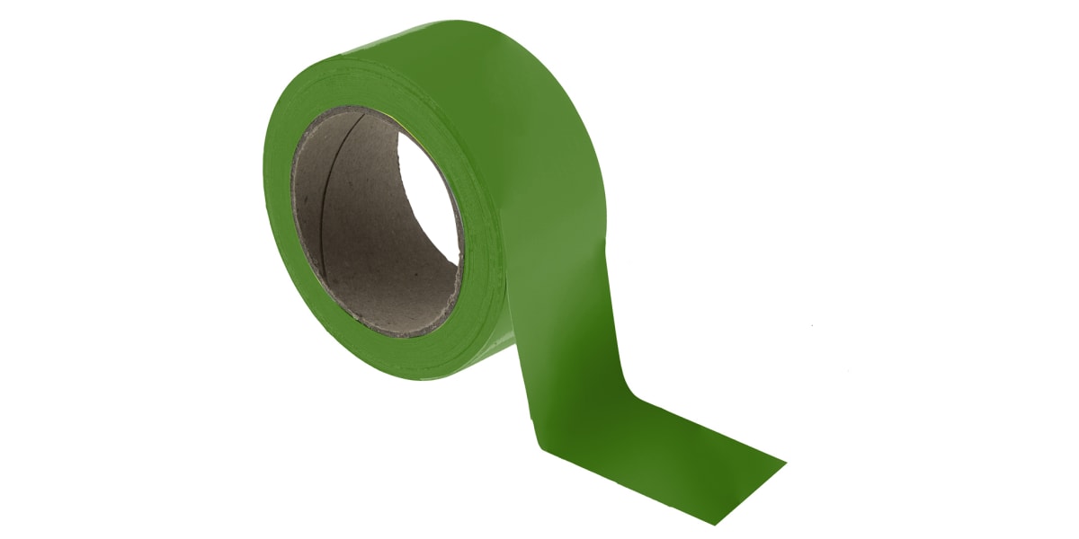 Product image for Floor marking tape green 50mmx33m