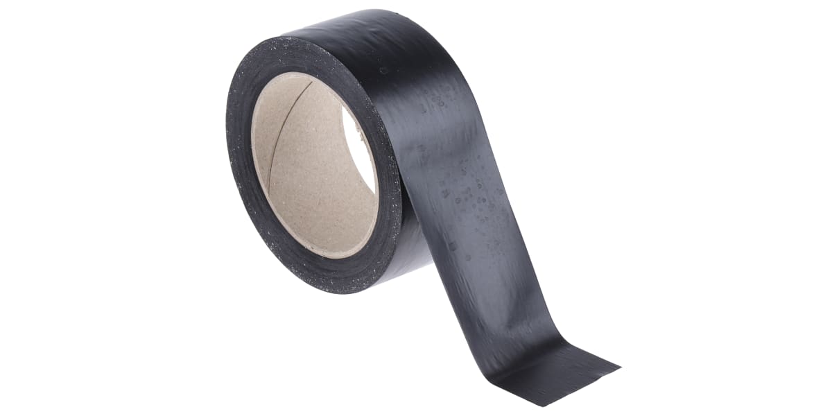 Product image for Floor marking tape black 50mmx33m