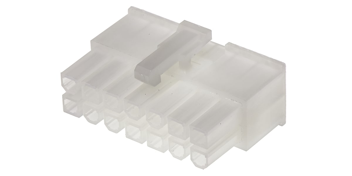 Product image for 14 way dual row receptacle