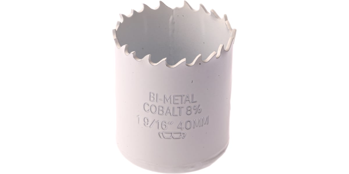 Product image for RS PRO Cobalt Steel 40mm Hole Saw