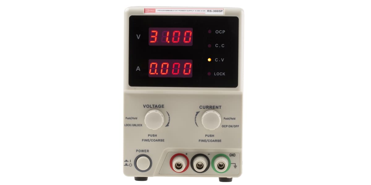 Product image for 0-30V, 0-5A, digital control DC power su