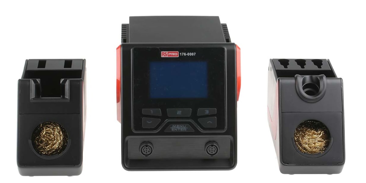 Product image for 130W Soldering Station with Iron & Tweez