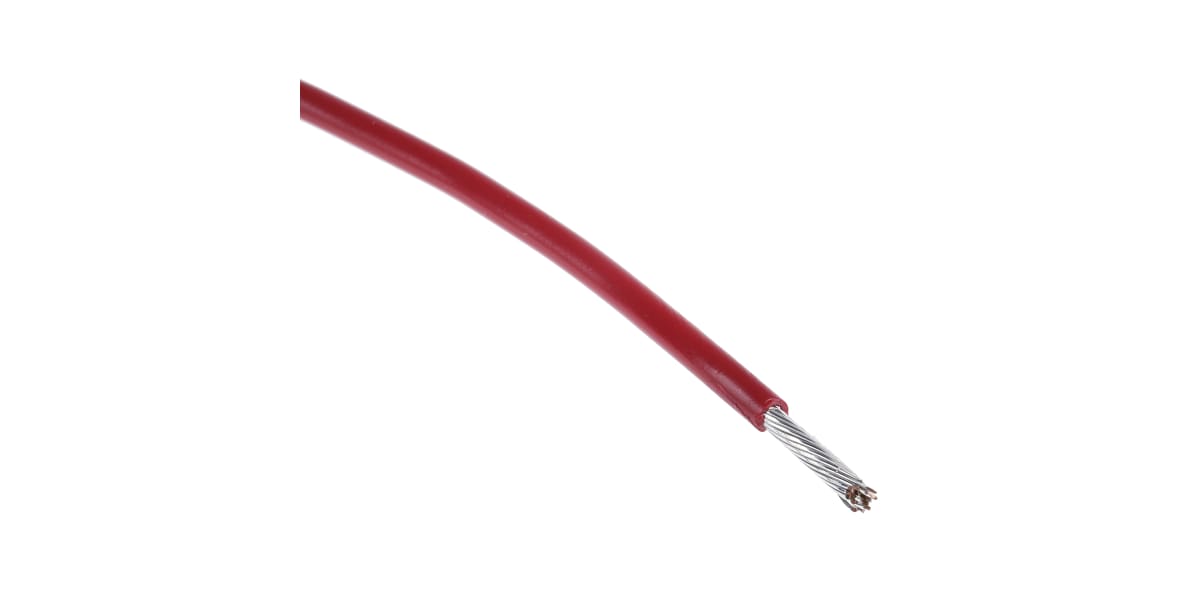 Product image for Wire 24 AWG PVC 300V UL1007 Red 30m