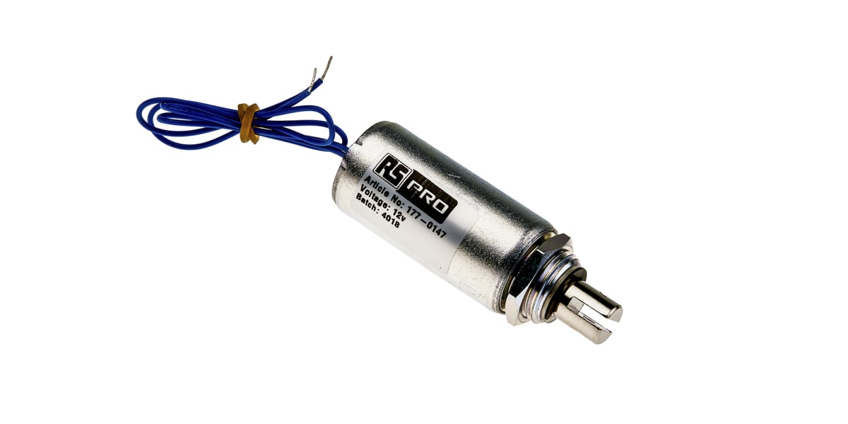 Product image for Tubular Solenoid 12v