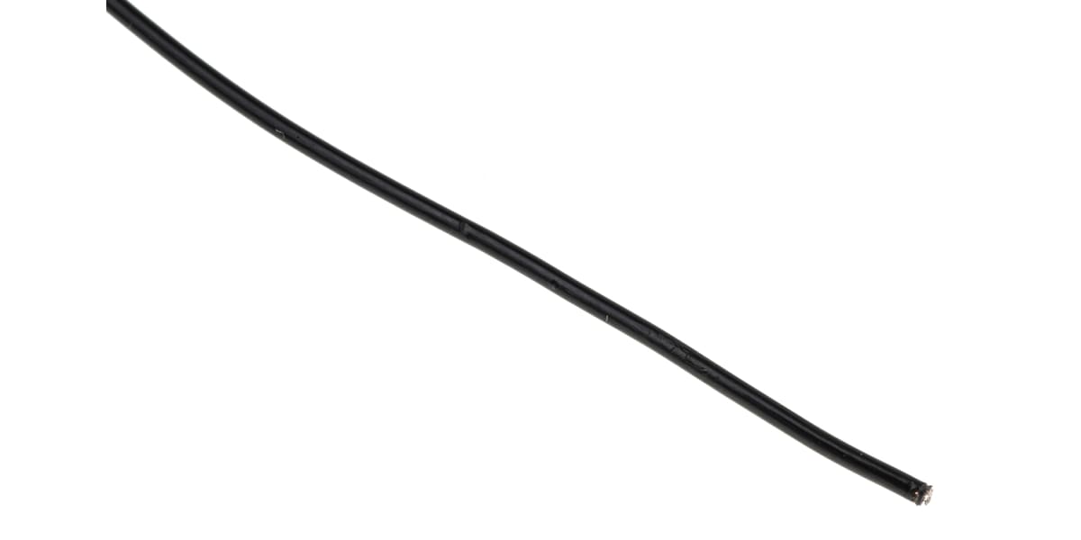 Product image for Wire 26AWG 600V UL1213 Black 30m