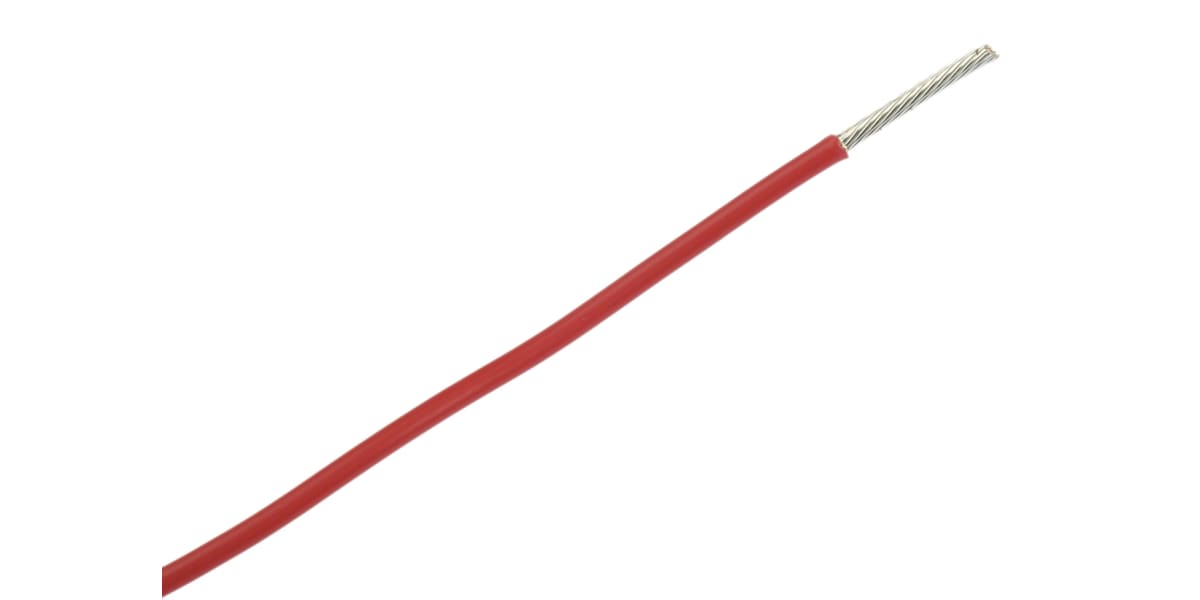 Product image for Wire 18AWG 600V UL1213 Red 30m