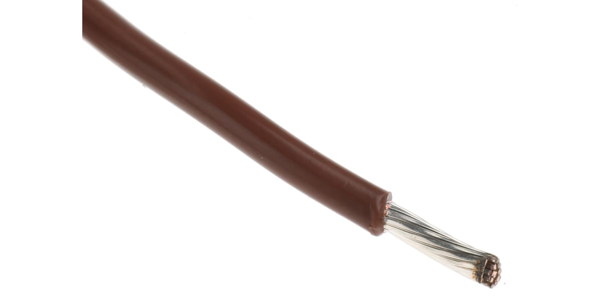 Product image for Wire 16AWG 600V UL1213 Brown 30m