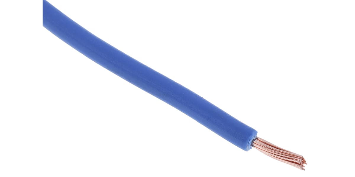 Product image for Blue tri-rated cable 0.5mm 100m