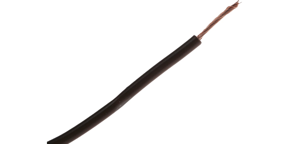 Product image for Brown tri-rated cable 0.75mm 100m