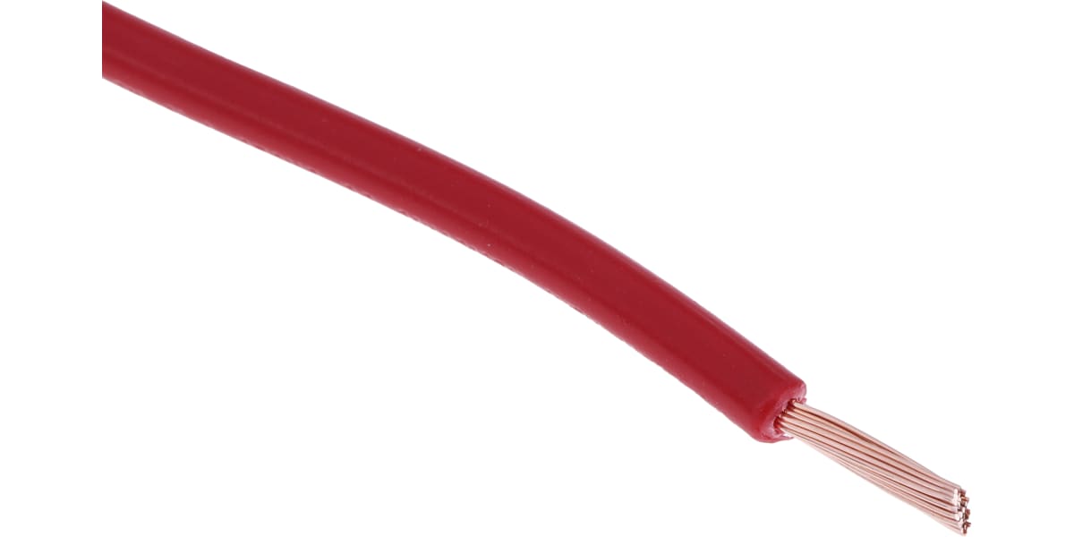 Product image for Red tri-rated cable 1.5mm 100m