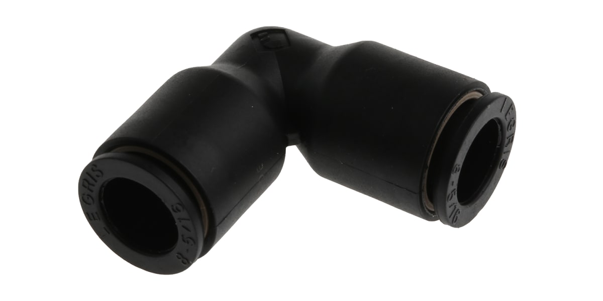 Product image for Pneumatic pushin equal elbow fitting,8mm