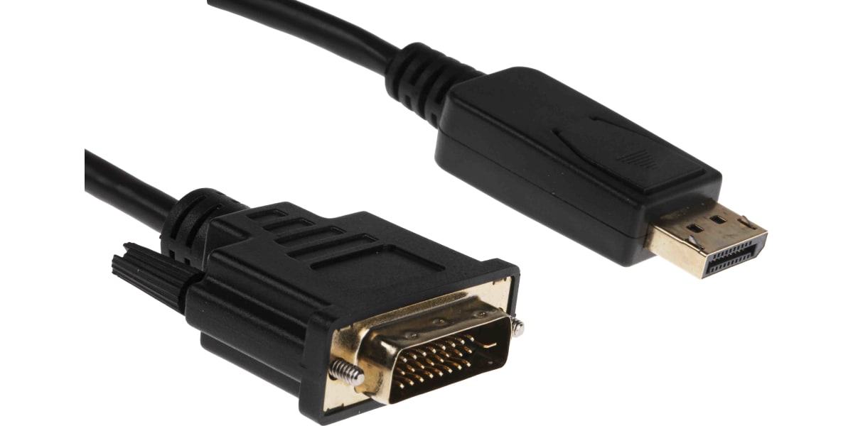 Product image for 1MTR DISPLAY PORT M - DVI-D M CABLE - BL