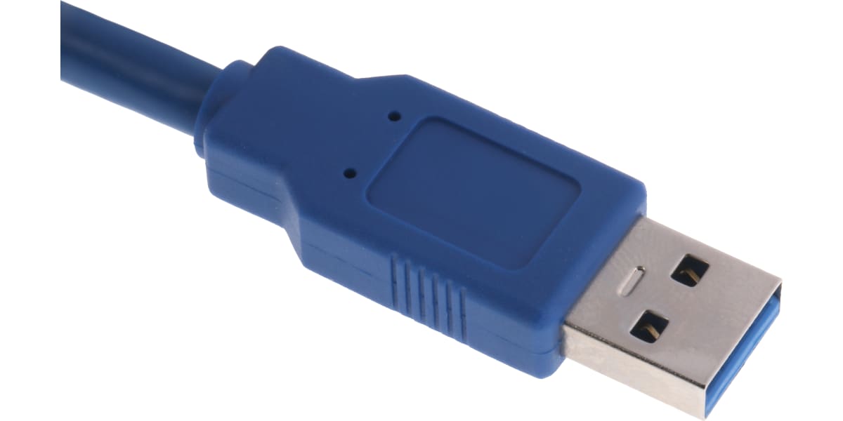 Product image for 1mtr USB 3.0 A M - A M Cable - Blue