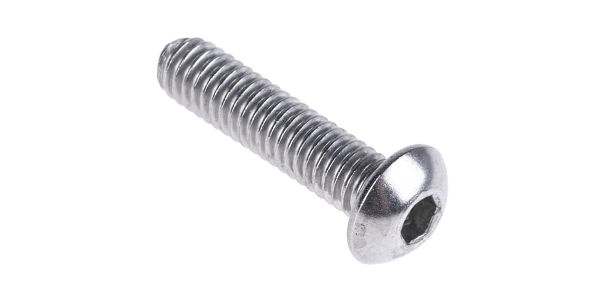 Product image for A2 s/steel skt button head screw,M4x16mm