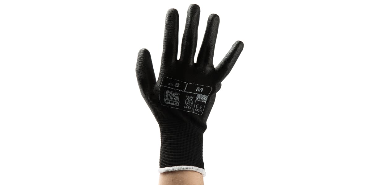 Product image for PU Glove Black M