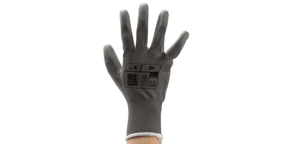 Product image for PU Glove Grey M