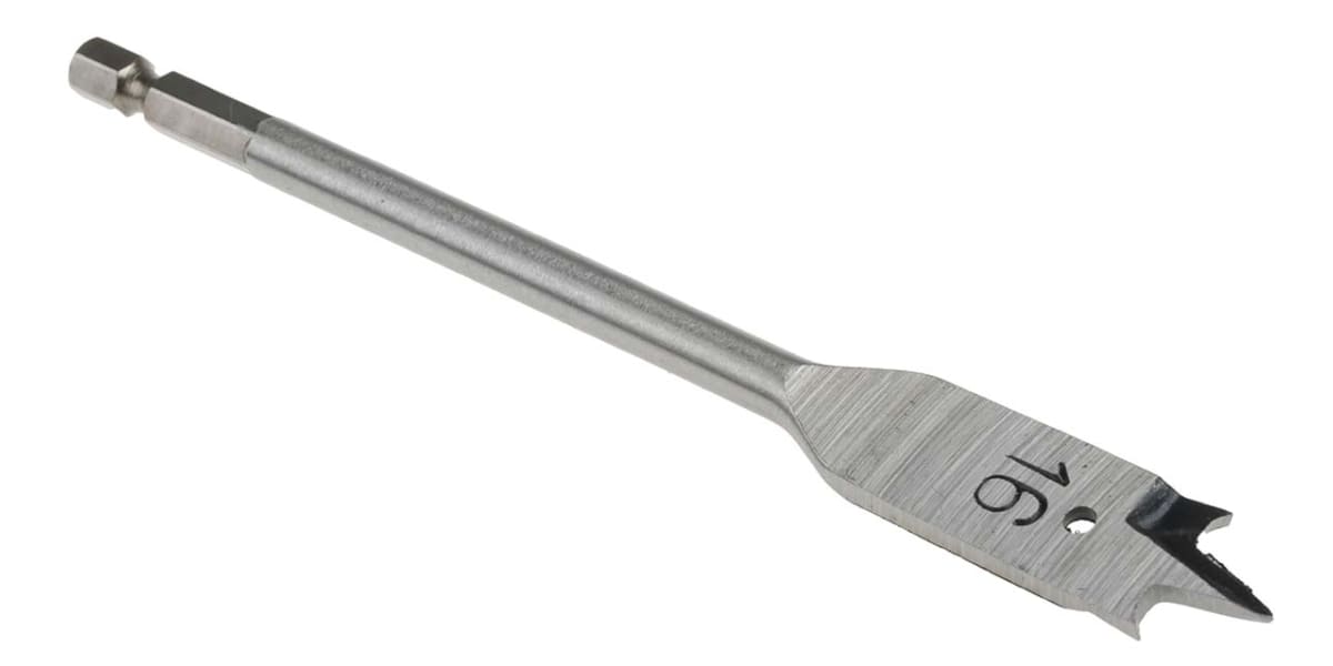 Product image for Woodwork flat drill bit,16mm