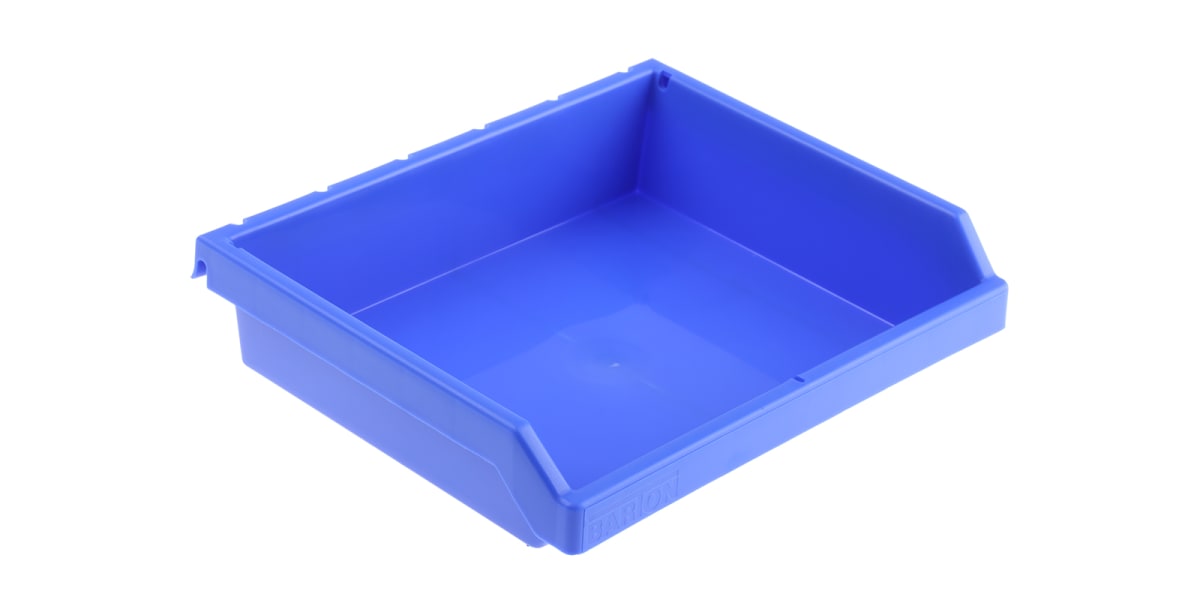 Product image for Blue visual bin system,198x153x130x47mm