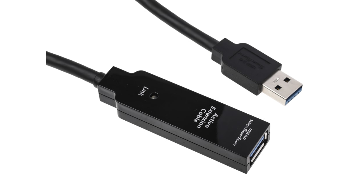 Product image for 5M USB 3.0 ACTIVE EXTENSION CABLE - M/F