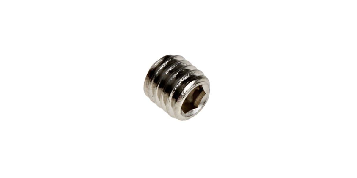 Product image for A4 s/steel hex socket set screw,M5x5mm