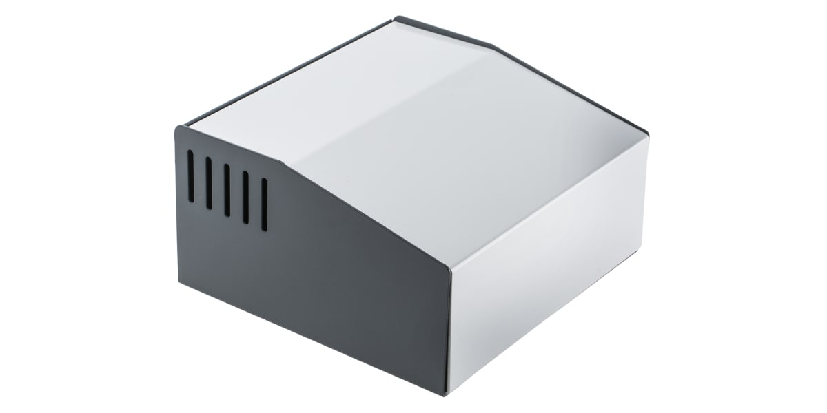 Product image for Two-tone grey console case,180x196x100mm