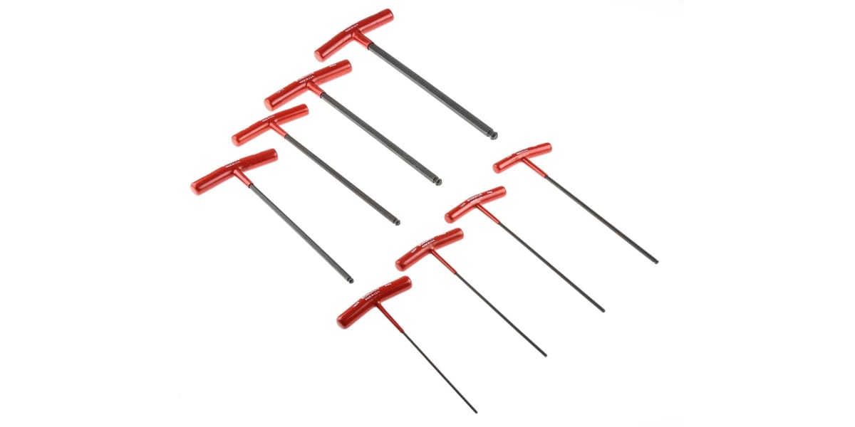 Product image for T HANDLE SETS BALLENDED 8PC 2 - 10MM