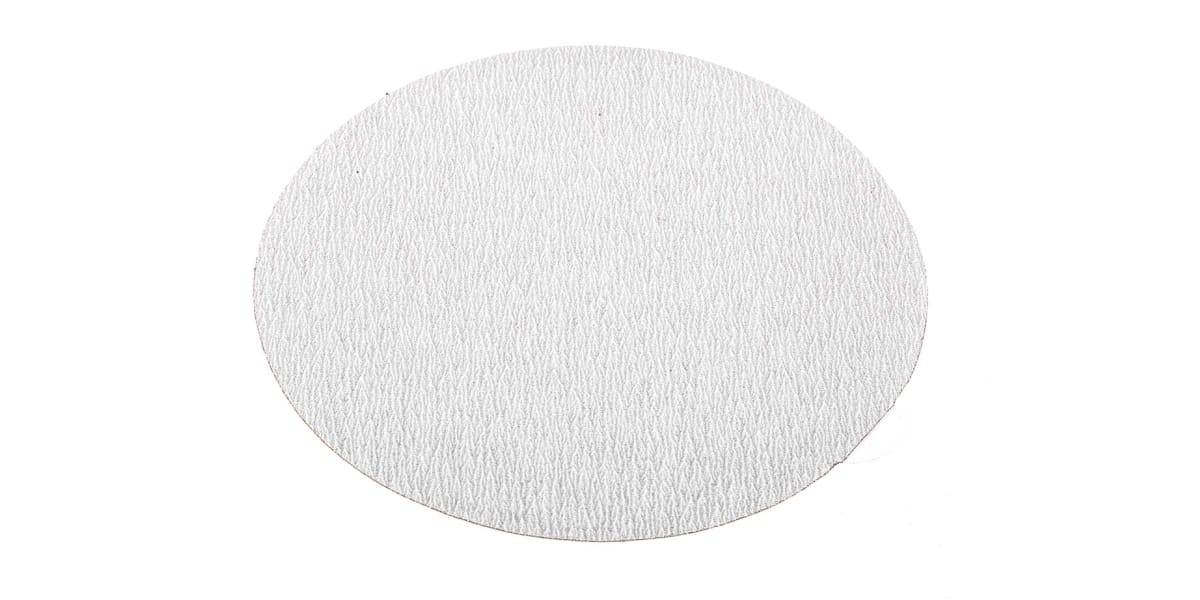 Product image for RS PRO Aluminium Oxide Sanding Disc, 150mm, P80 Grit