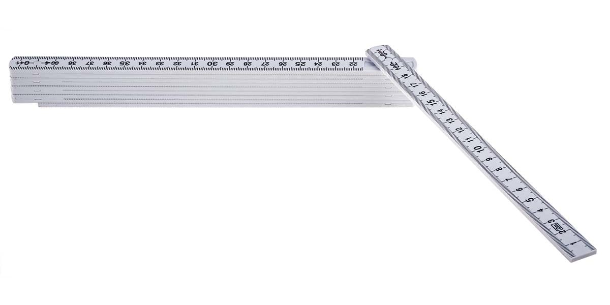 Product image for RS PRO 2m Plastic Metric Ruler