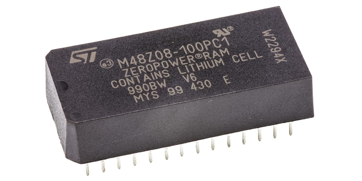 Product image for Non-volatile RAM,M48Z08-100PC1 8kx8bit